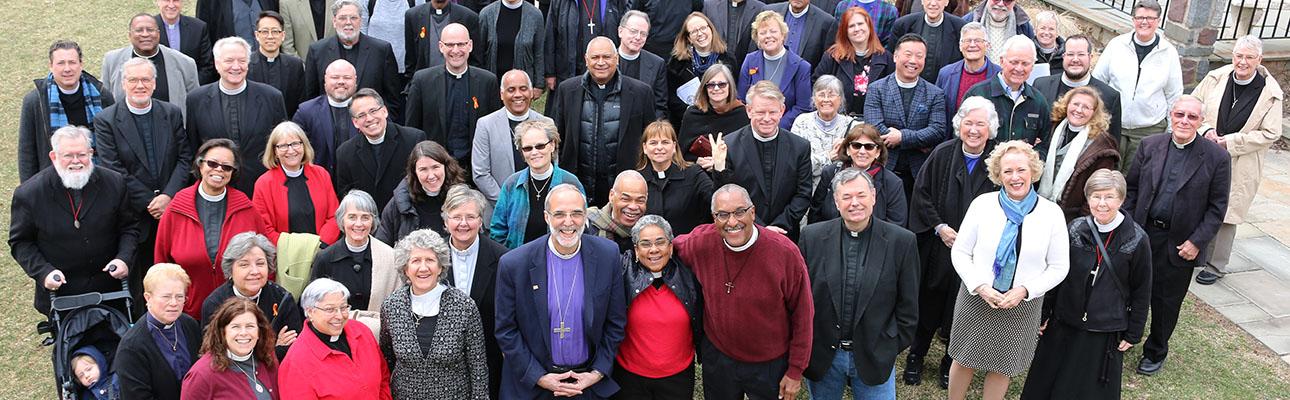 Clergy of the Diocese of Newark, March 2018