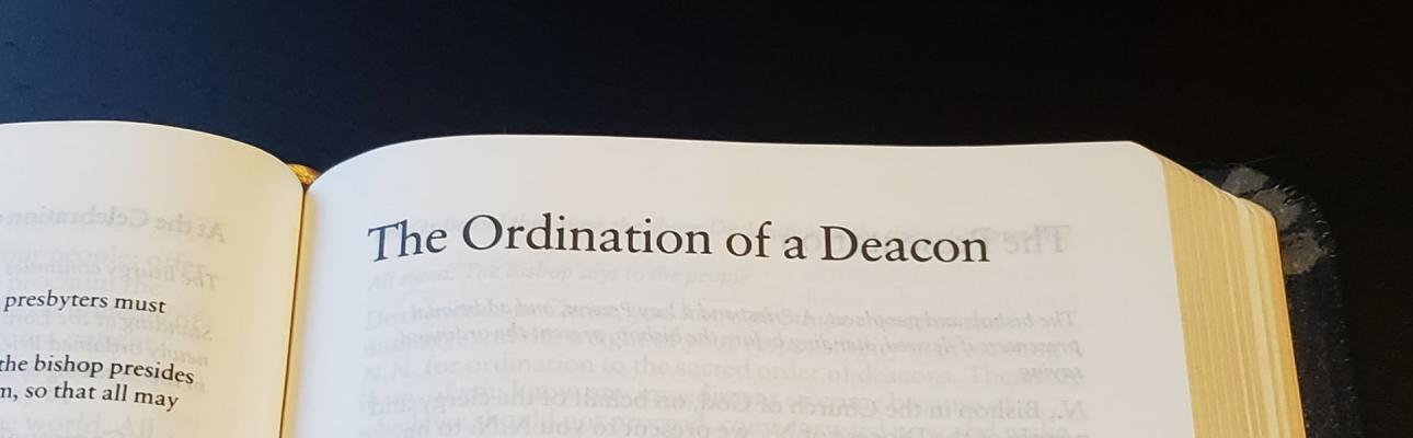 Ordination of a Deacon