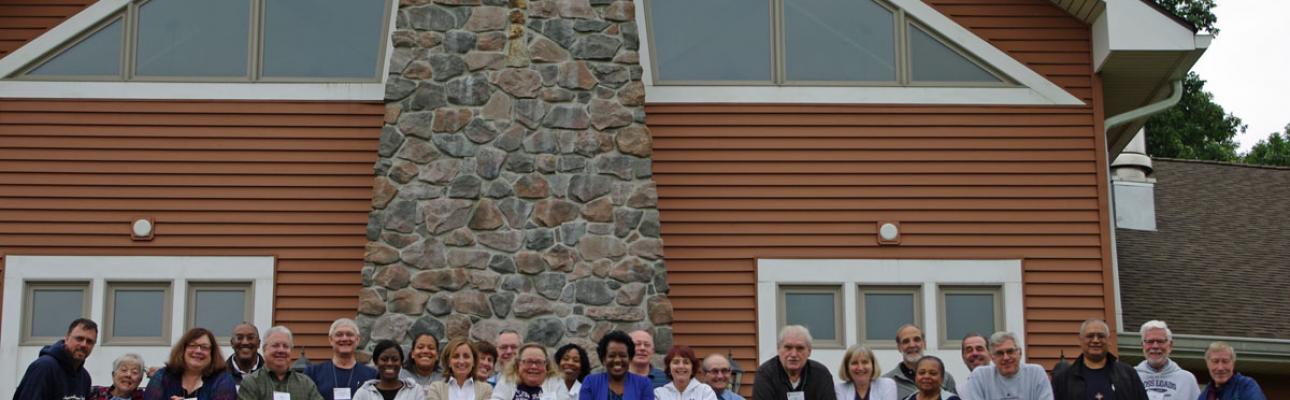 Diocesan Council members and Episcopal House staff at Cross Roads Camp