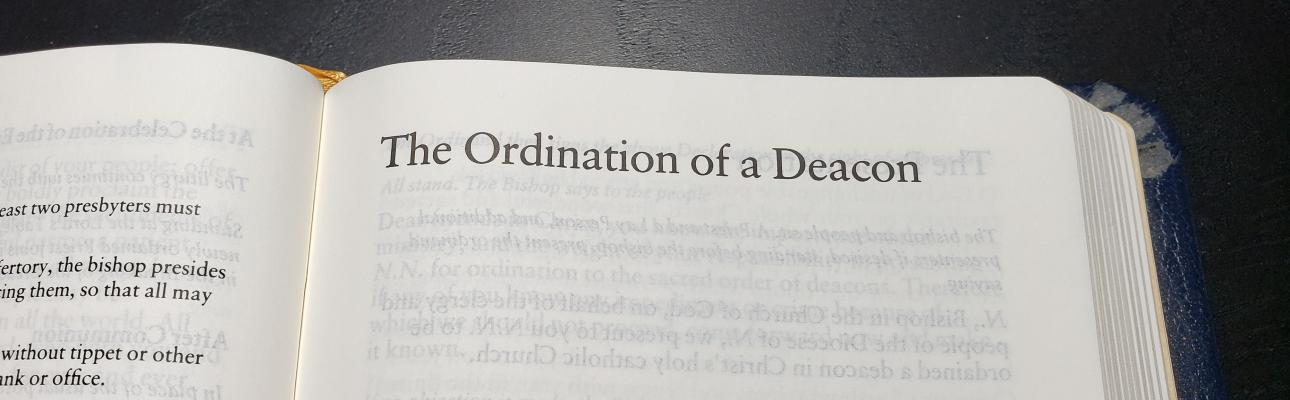 The Ordination of a Deacon