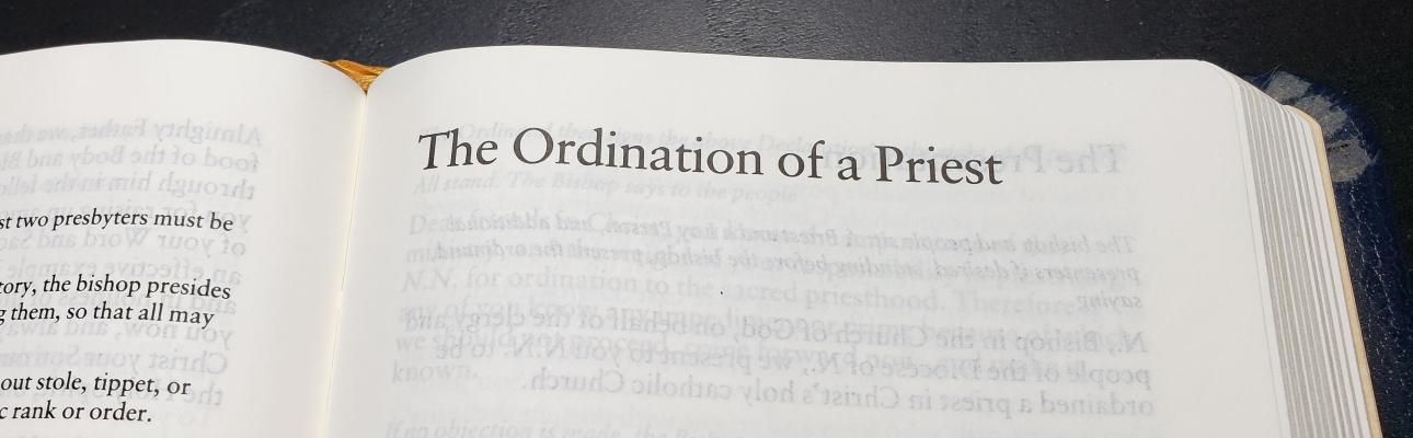 The Ordination of a Priest