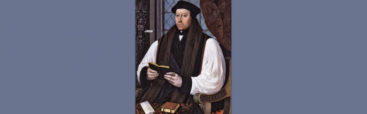 Portrait of Thomas Cranmer by Gerlach Flicke, 1545.