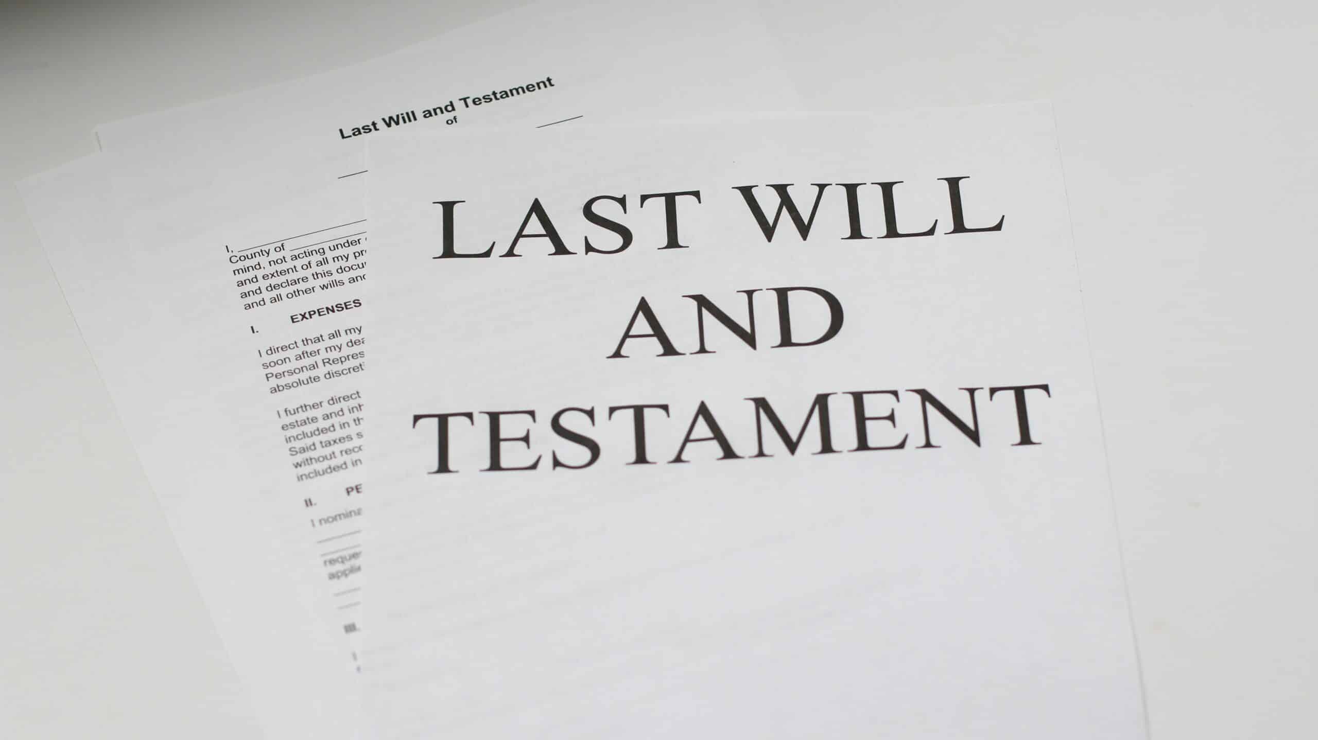 Last Will and Testament