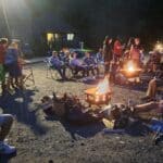 Campfire at Messiah, Chester with St. Mary's, Sparta Visiting