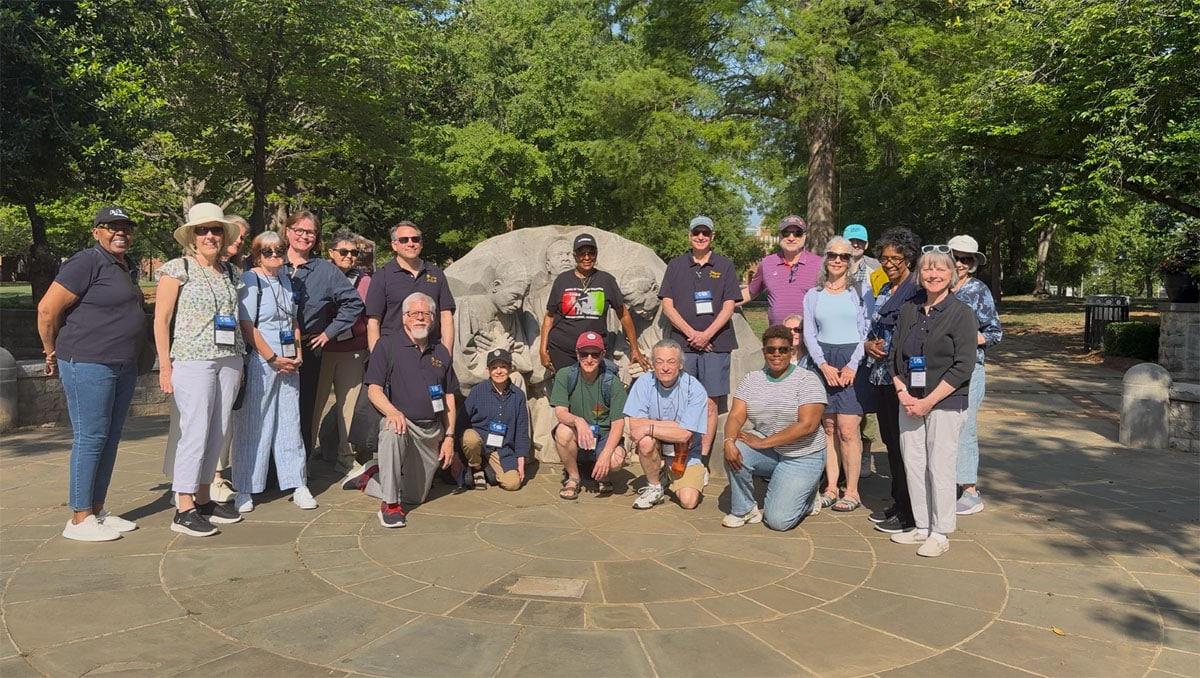 Pilgrims at Kelly Ingram Park