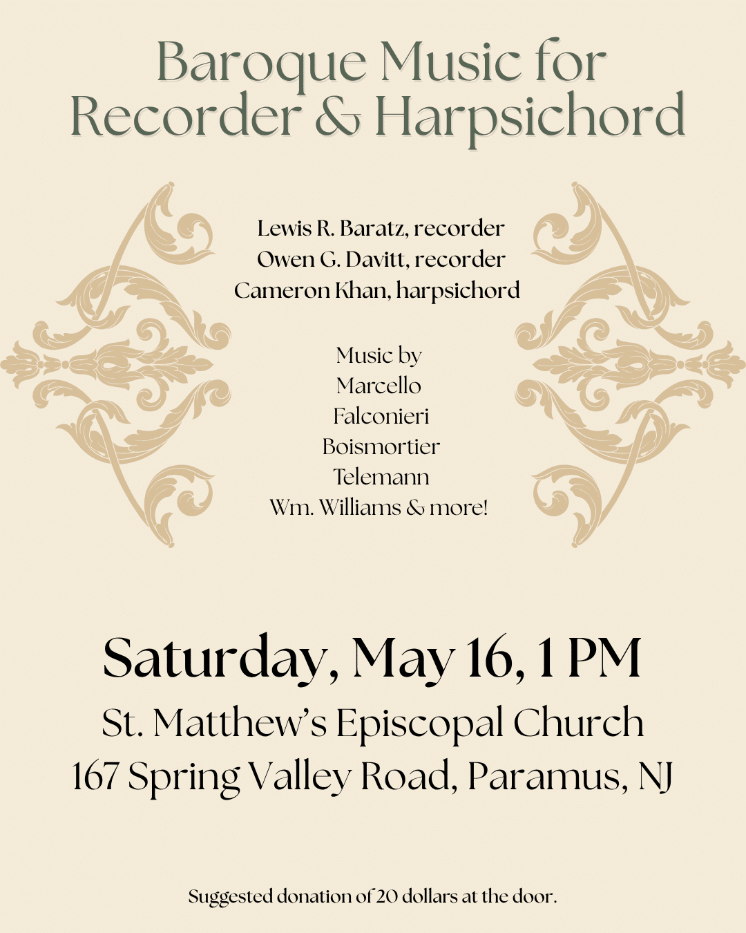 Baroque Music Event